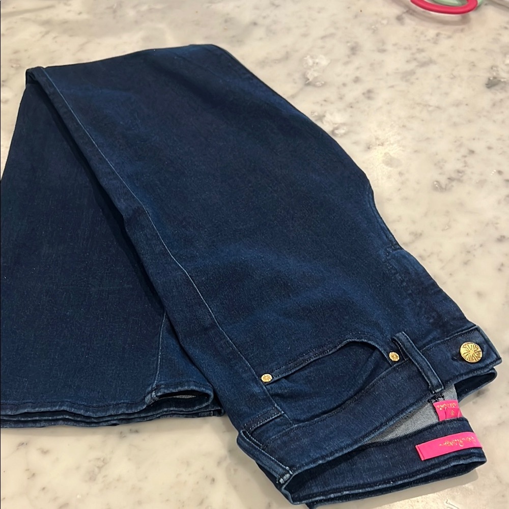 Women's Dark Blue Jeans